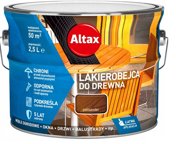 Obrazek Altax Lakierobejca Palisander 2,5l