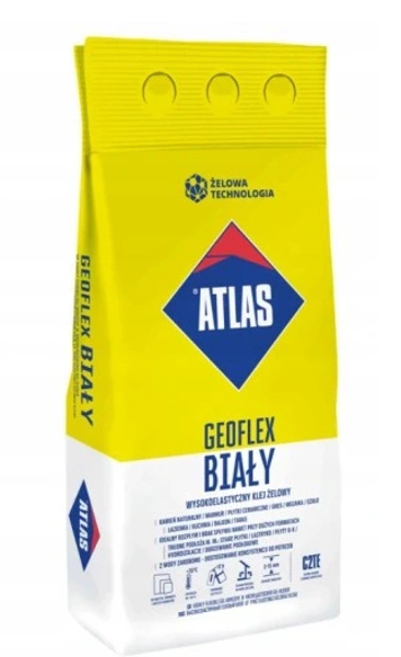 Obrazek Atlas Geoflex Biały 5kg