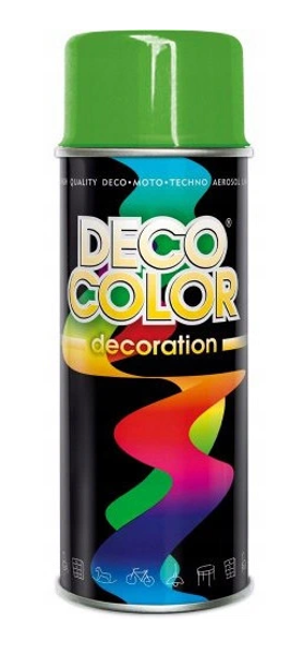 Obrazek Deco Color Decoration lakier w sprayu Zielony Jasny  Ral 6018