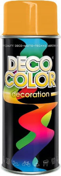 Obrazek Deco Color Decoration lakier w sprayu Żółty Melon RAL 1028