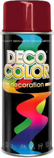 Obrazek Deco Color Decoration lakier w sprayu Czerwony Purpur  Ral 3004