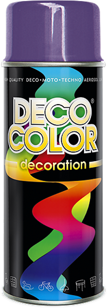 Obrazek Deco Color Decoration lakier w sprayu Fiolet Ral 4005