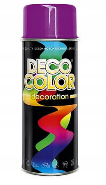Obrazek Deco Color Decoration lakier w sprayu Fukcja Ral 4006