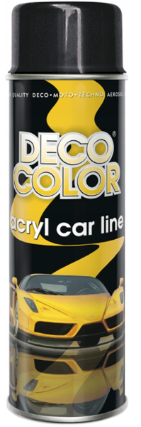 Obrazek Deco Color  Szybkoschnący Lakier Akrylowy Czarny Połysk