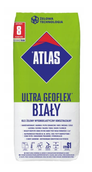 Obrazek ATLAS GEOFLEX ULTRA 25 KG  w.elastyC2TE S1