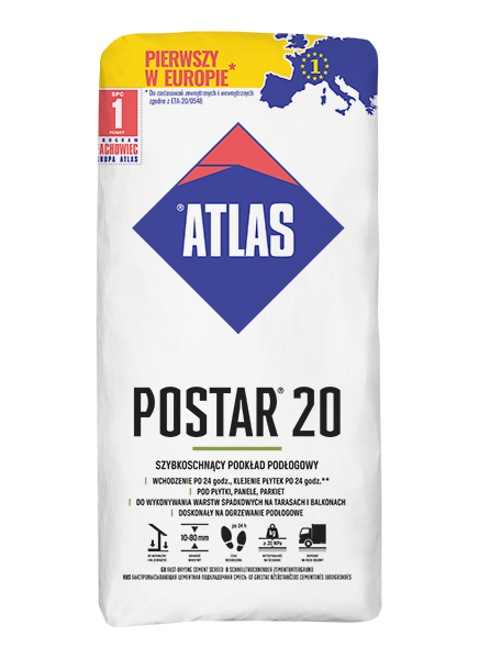 Obrazek ATLAS POSTAR 20  25KG. 10-80mm.
