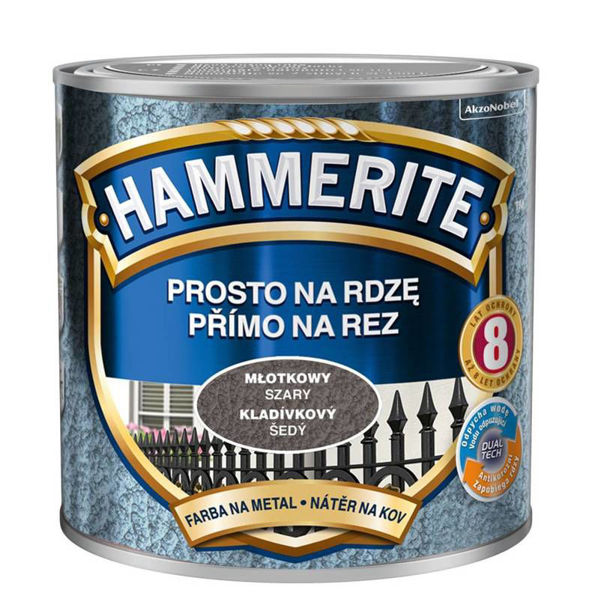 Obrazek HAMMERITE N.0,70L SZARY MŁ.